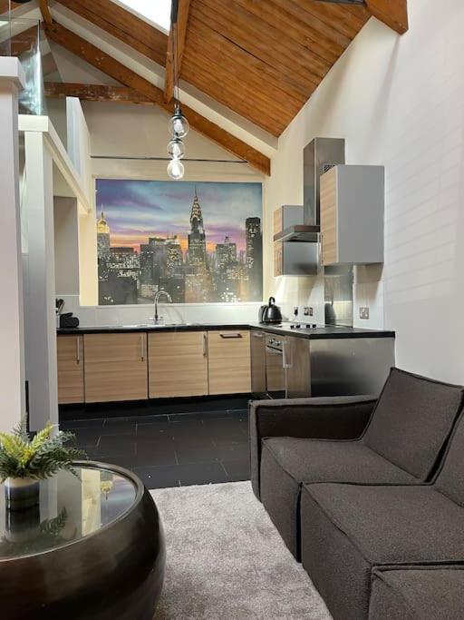 מנצ'סטר Gorgeous 2 Bed Loft Style Apartment מראה חיצוני תמונה